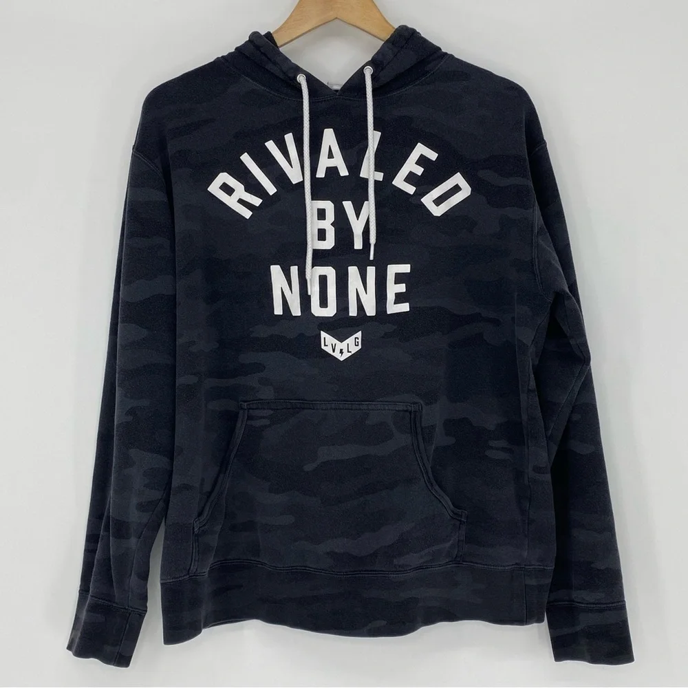 Independent Live Large - Rivaled by None Dark gray/black camo hoodie - Picture 1 of 10